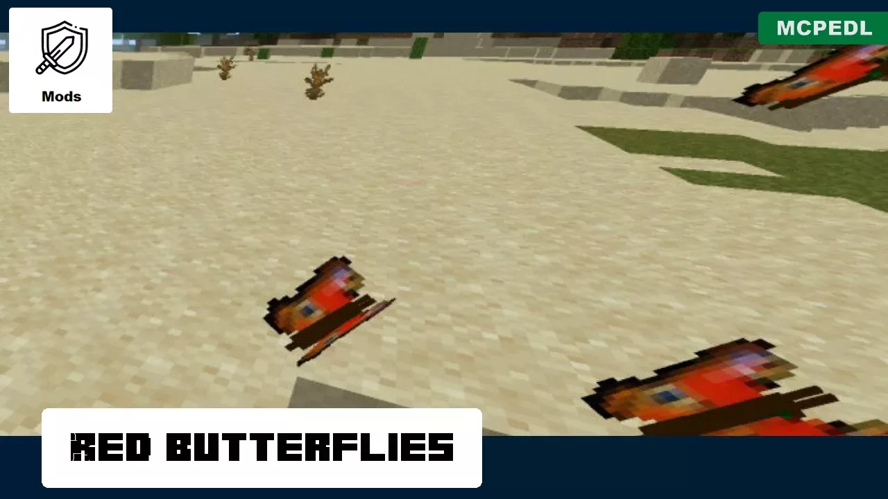 Red from Butterflies Mod for Minecraft PE