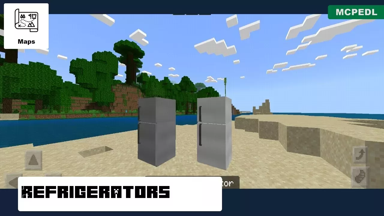 Refrigerators from Kitchen Mod for Minecraft PE