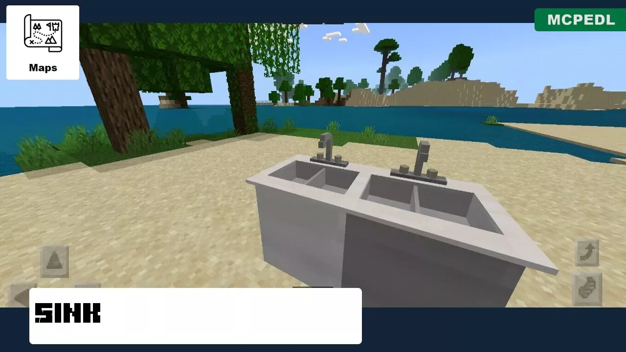 Sink from Kitchen Mod for Minecraft PE