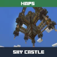 Sky Castle Map for Minecraft PE