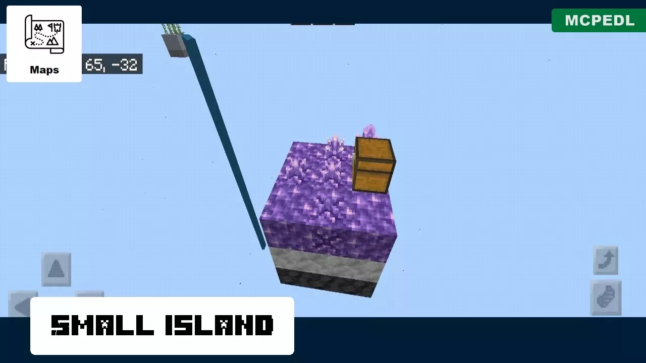 Small Island from 5 Islands Survival Map for Minecraft PE