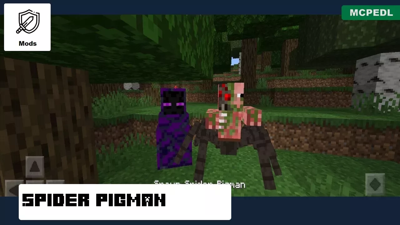 Spider Pigman from Spider Mod for Minecraft PE