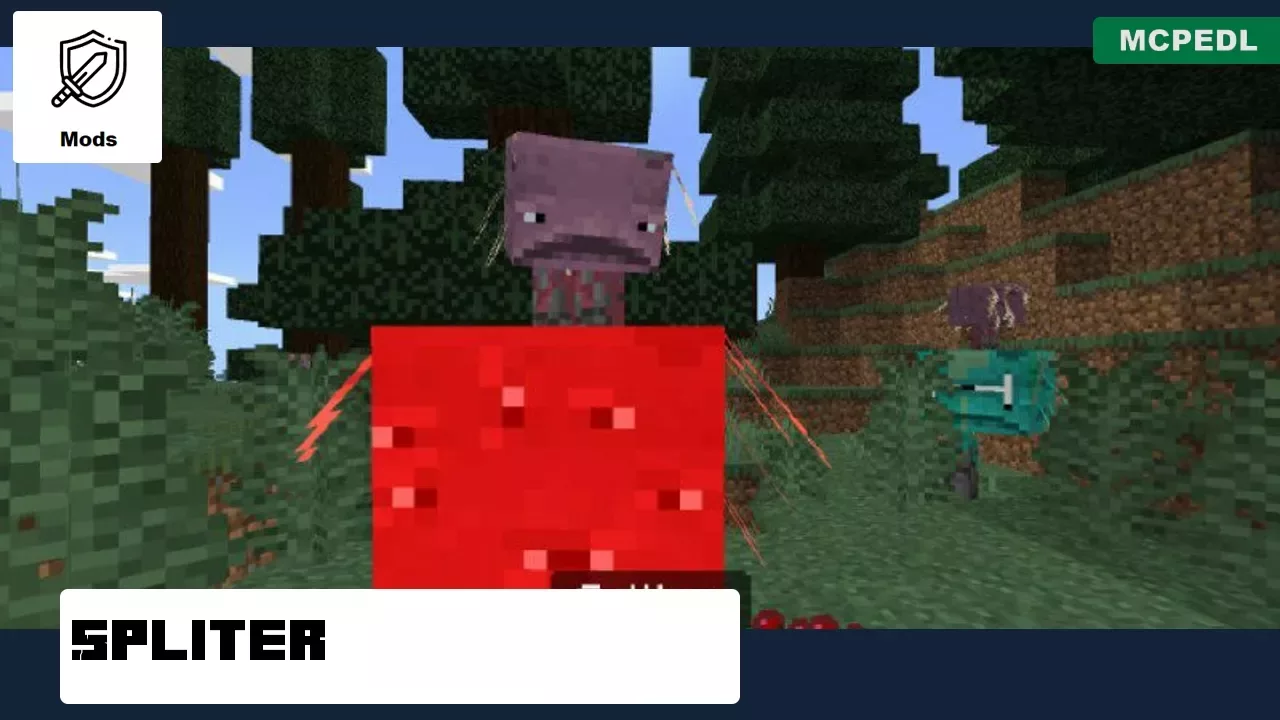 Spliter from Depth Strider Mod for Minecraft PE