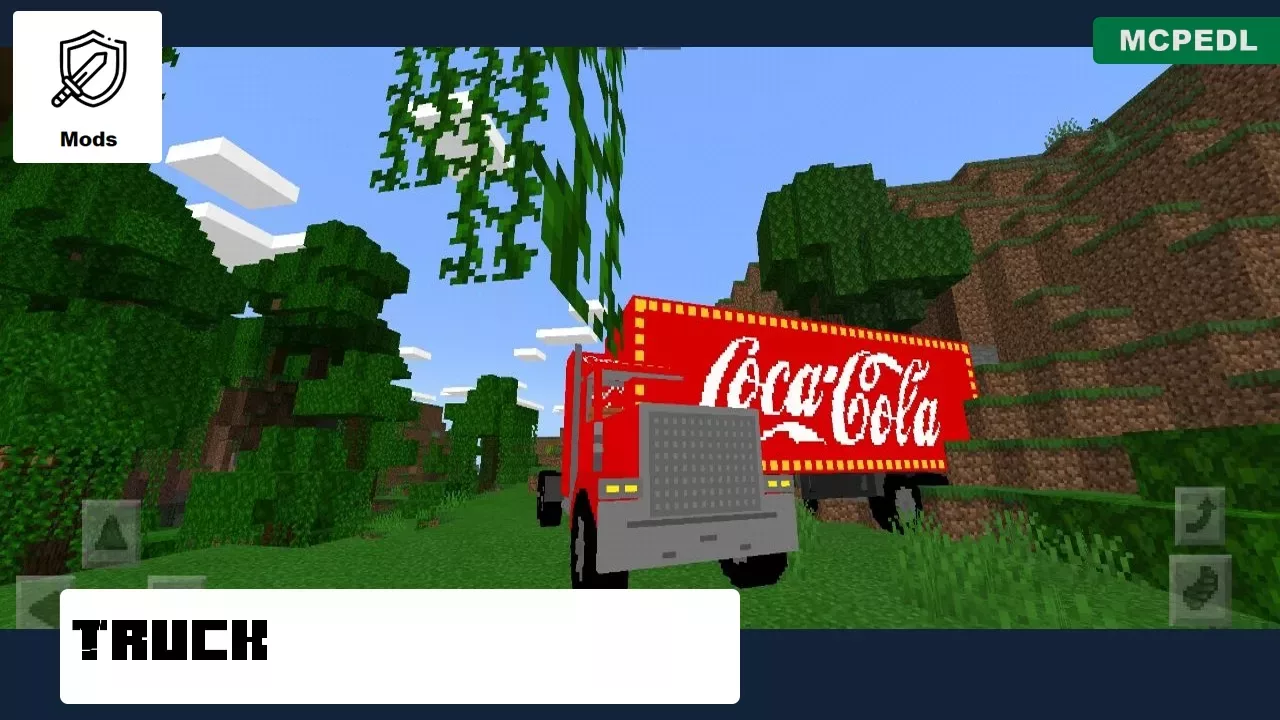 Truck from Cola Mod for Minecraft PE