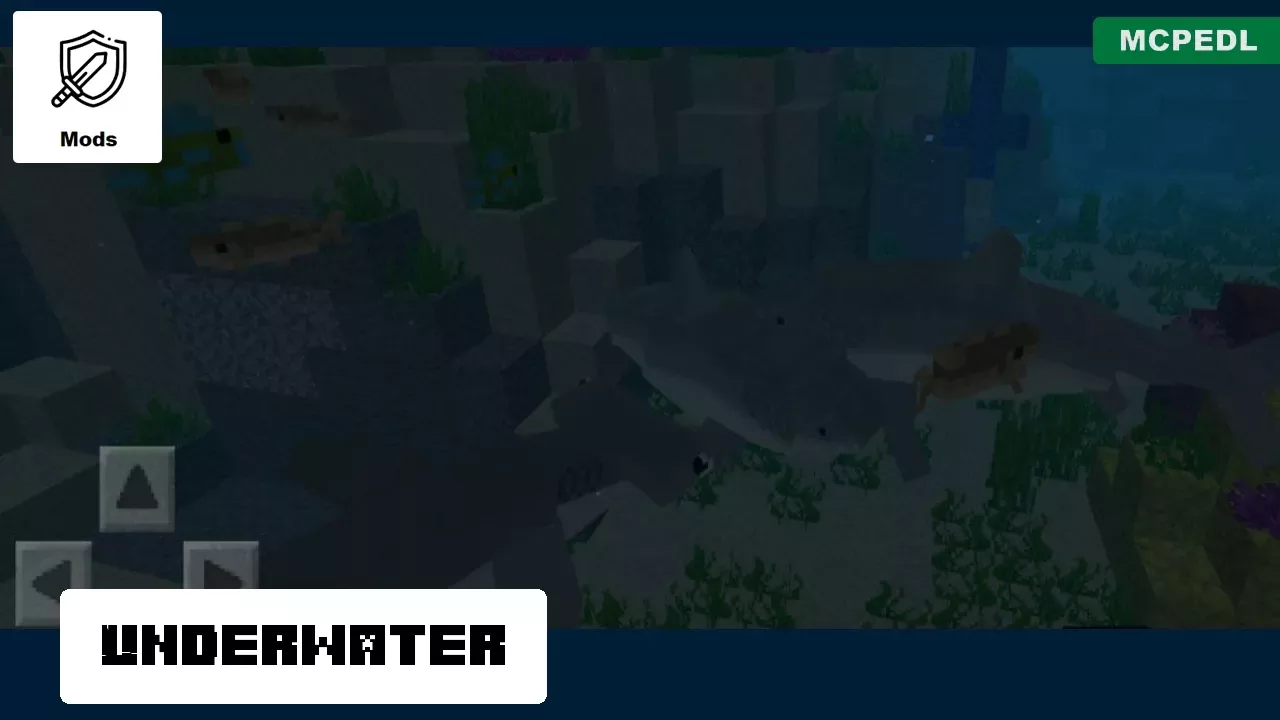 Underwater from Shark Mod for Minecraft PE