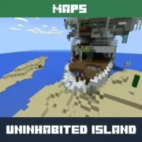 Uninhabited Island Map for Minecraft PE