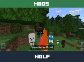 Wolf Mod for Minecraft PE