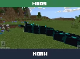 Worm Mod for Minecraft PE