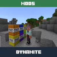 Dynamite Mod for Minecraft PE