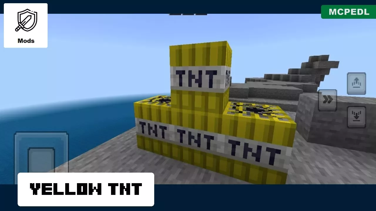 Yellow from Dynamite Mod for Minecraft PE