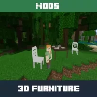 3D Furniture Mod for Minecraft PE