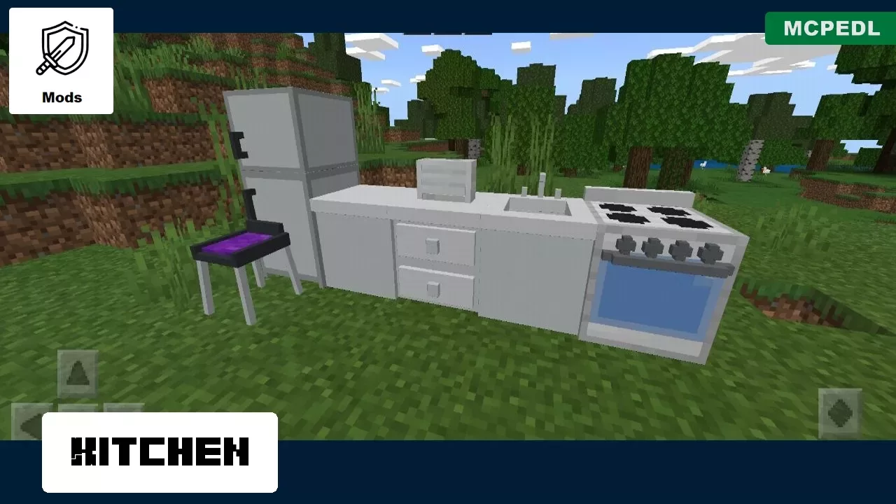 Kitchen from Decocraft Mod for Minecraft PE