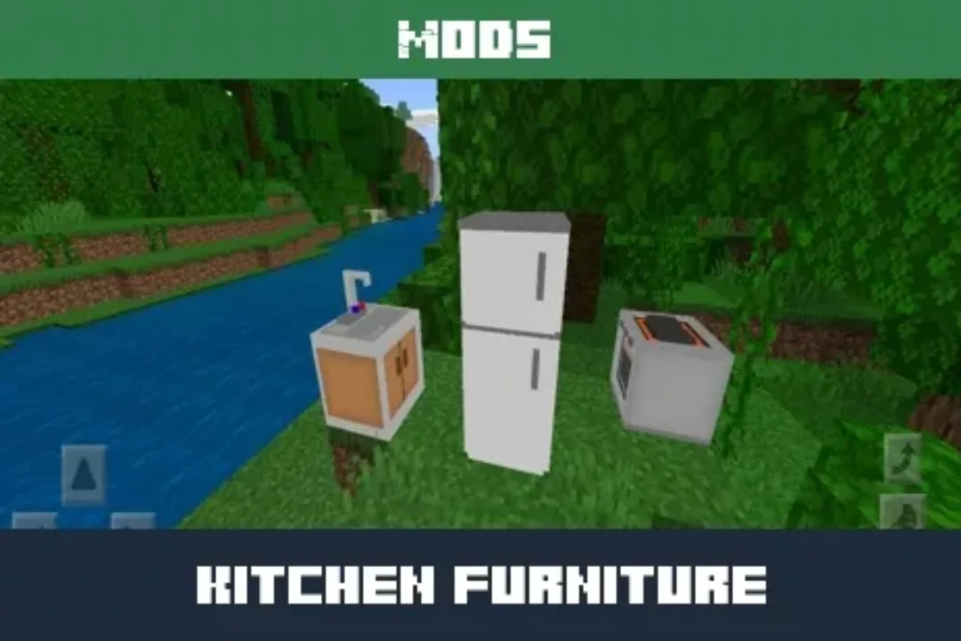 Kitchen Furniture Mod for Minecraft PE