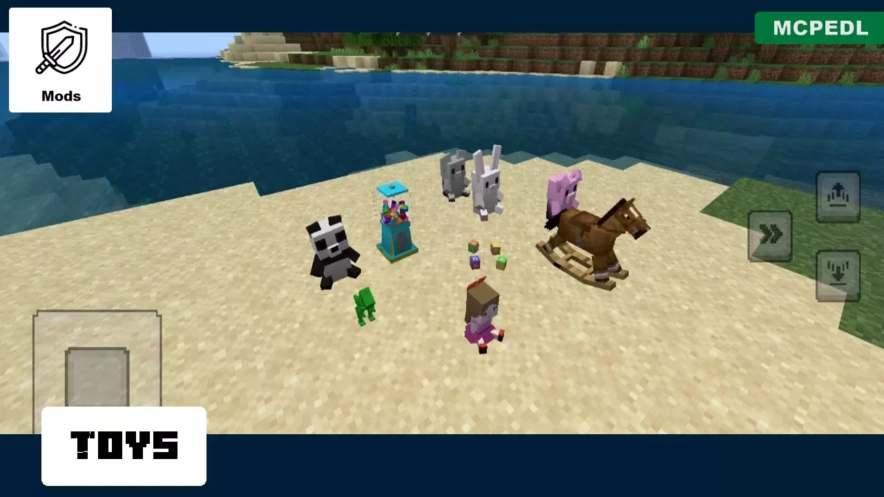 Toys from Decocraft Mod for Minecraft PE