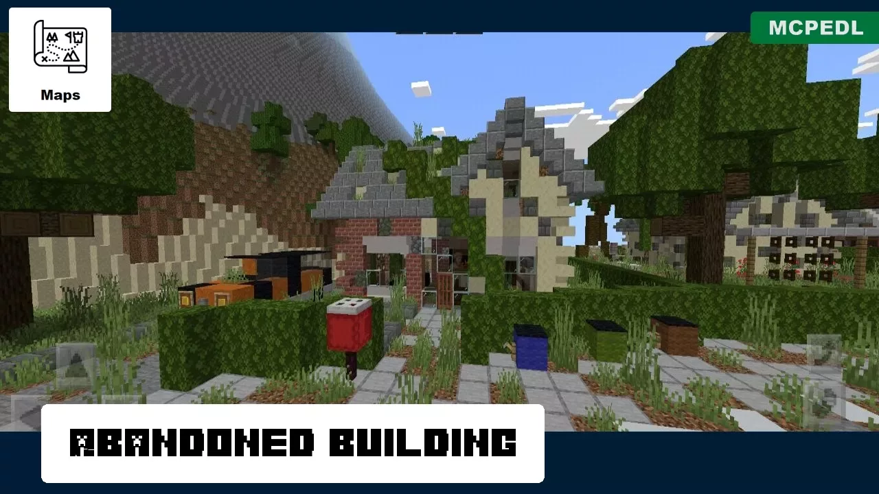 Abandoned Building from Death Island Map for Minecraft PE