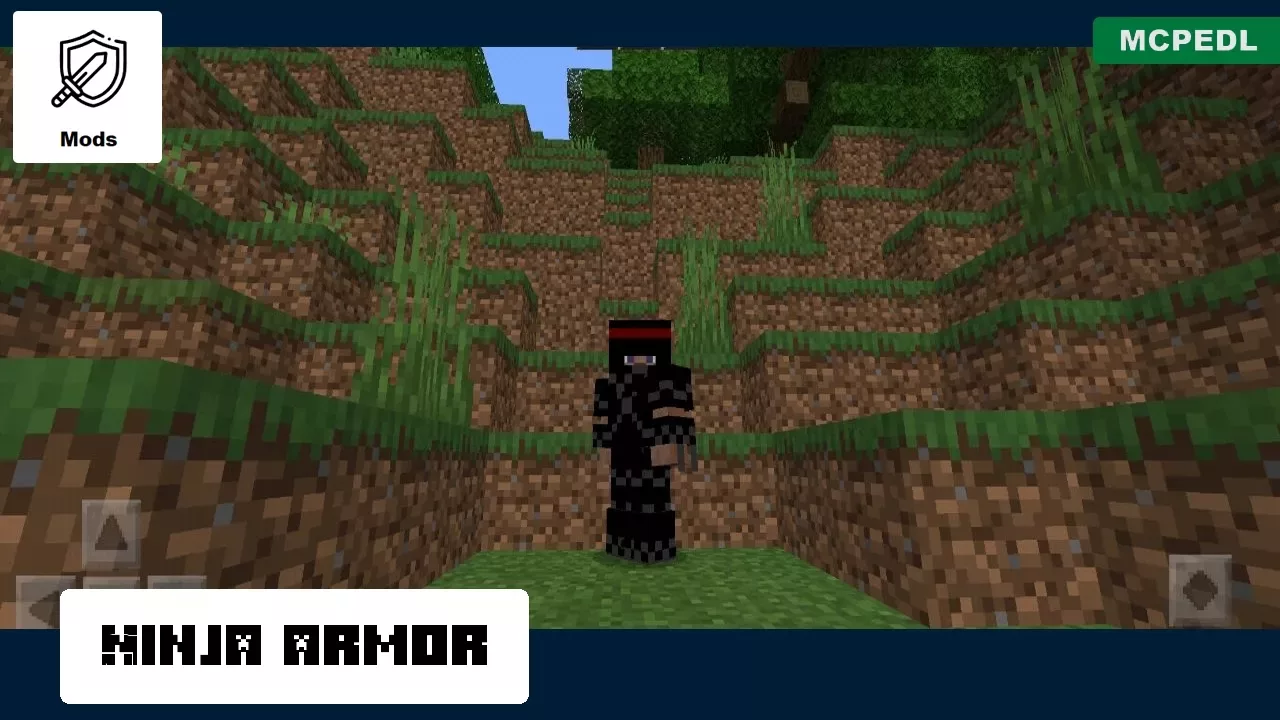 Armor from Ninja Mod for Minecraft PE