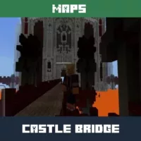 Castle Bridge Map for Minecraft PE