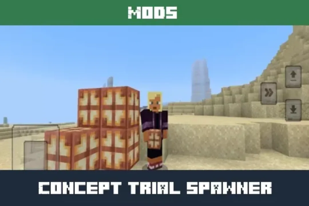 Concept Trial Spawner Mod for Minecraft PE