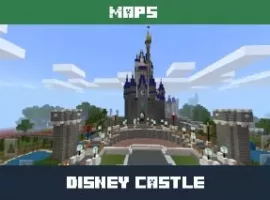 Disney Castle Map for Minecraft PE