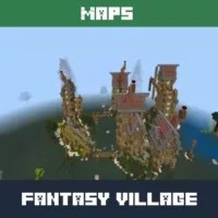 Fantasy Village Map for Minecraft PE