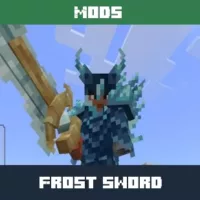 Frost Sword Mod for Minecraft PE