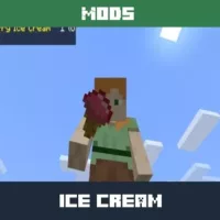 Ice Cream Mod for Minecraft PE