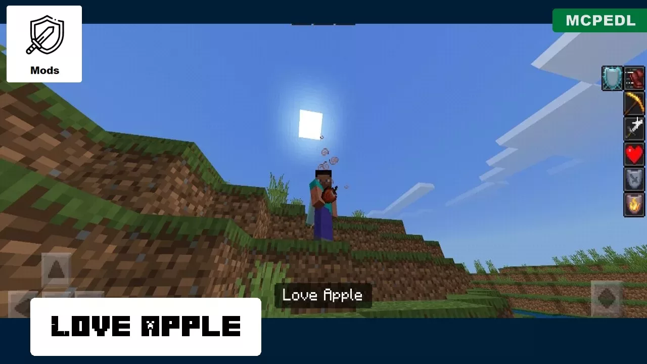 Love Apple from Apples Mod for Minecraft PE