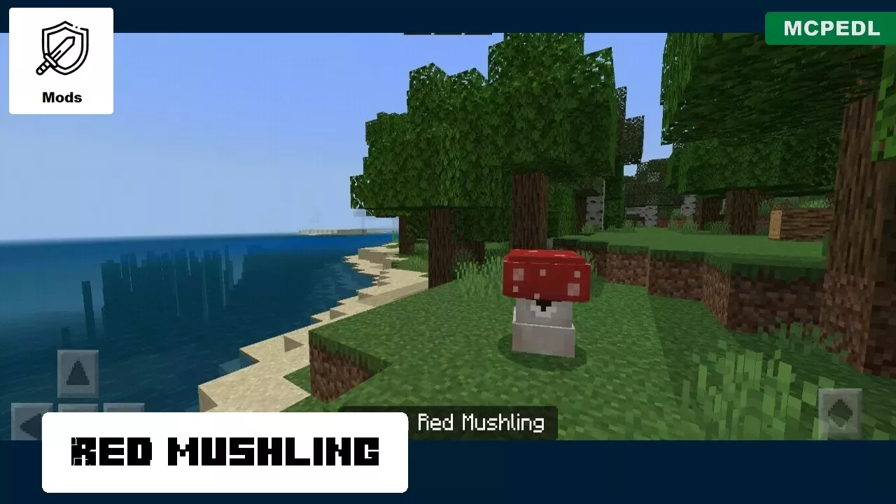 Mushling from Mushrooms Mod for Minecraft PE