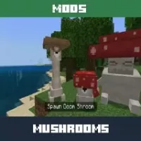 Mushrooms Mod for Minecraft PE