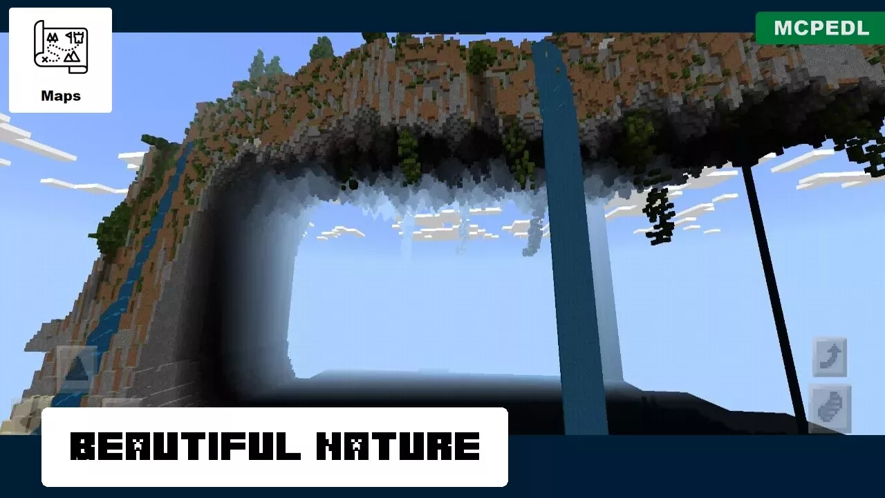 Nature from Tropical Islands Map for Minecraft PE