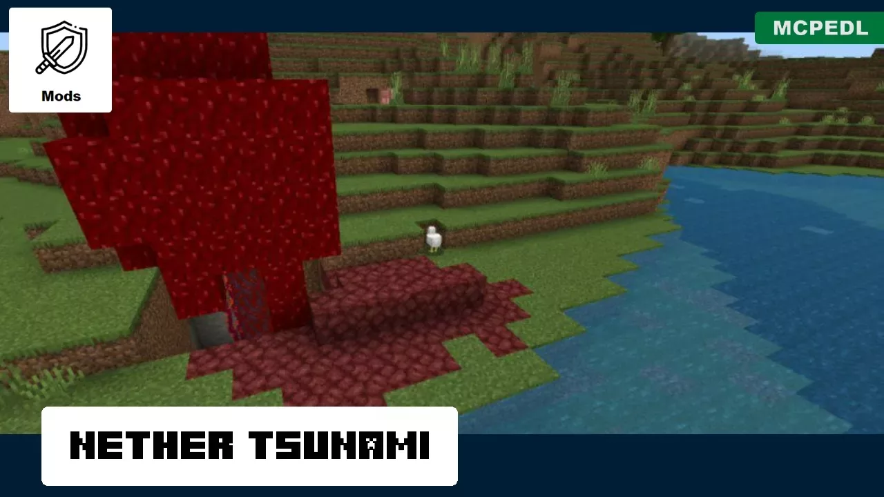 Nether from Tsunami Mod for Minecraft PE