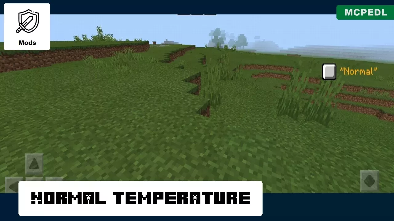 Normal from Cold Mod for Minecraft PE