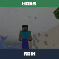 Rain Mod for Minecraft PE