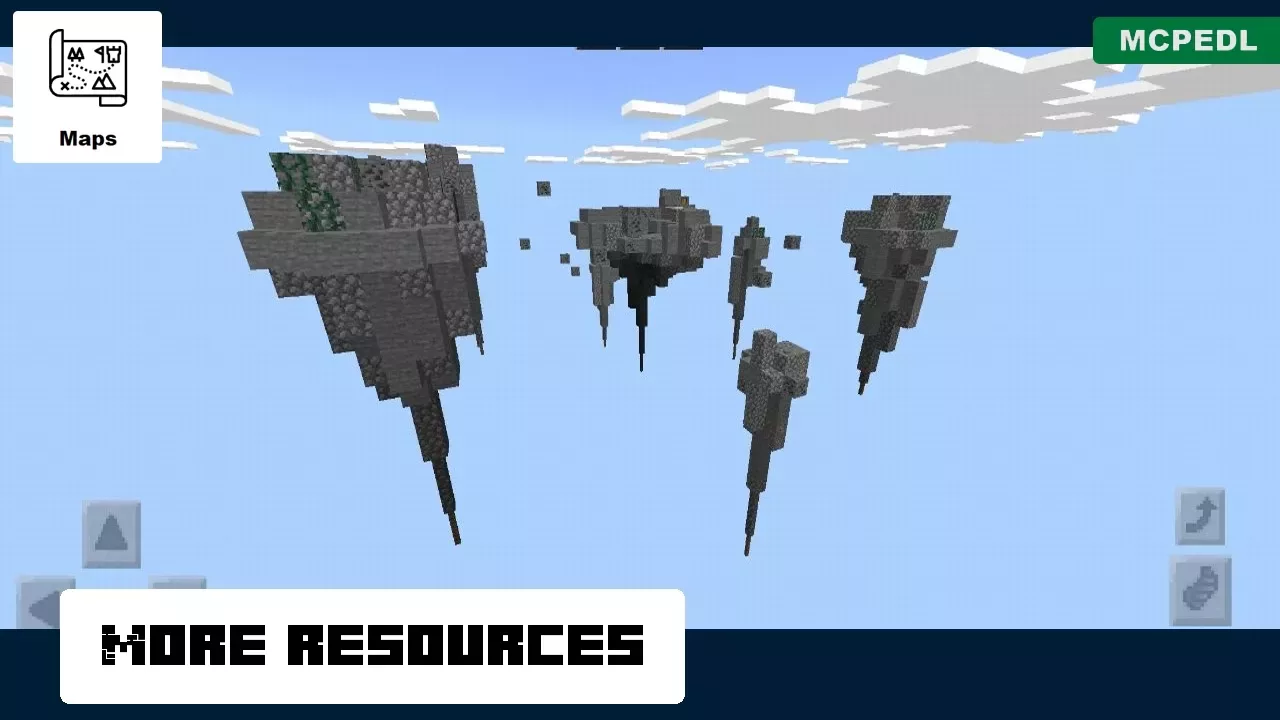 Resources from Islands in the Air Map for Minecraft PE