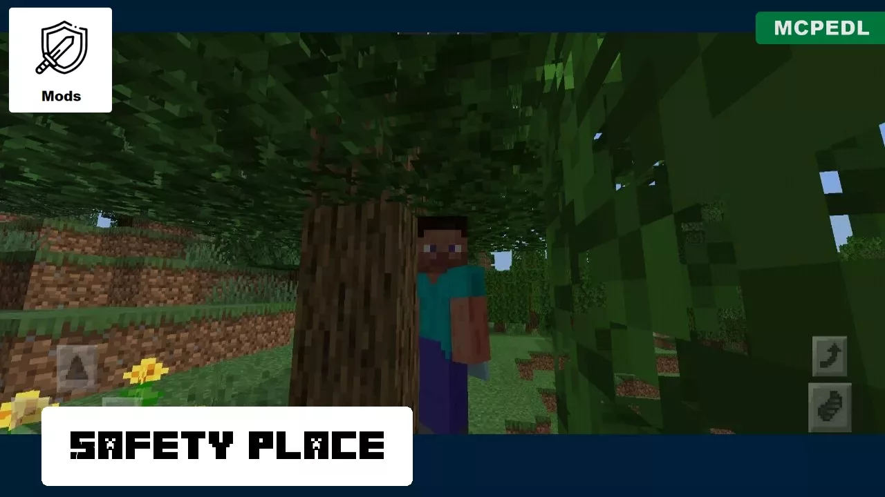Safety Place from Sun Mod for Minecraft PE