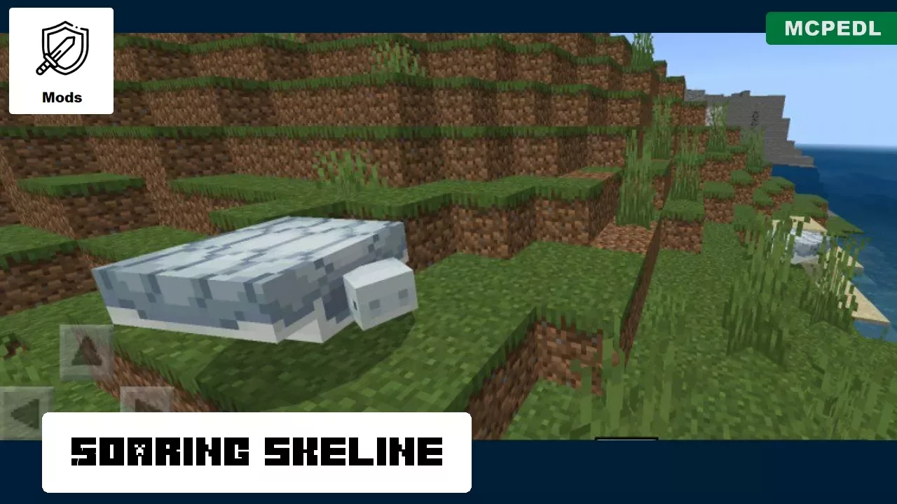 Soaring Skeline from Wind Mod for Minecraft PE