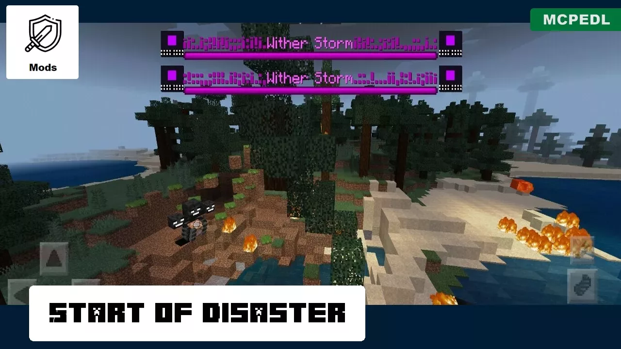 Disaster from Storm Mod for Minecraft PE