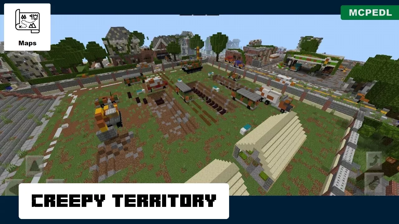 Territory from Death Island Map for Minecraft PE