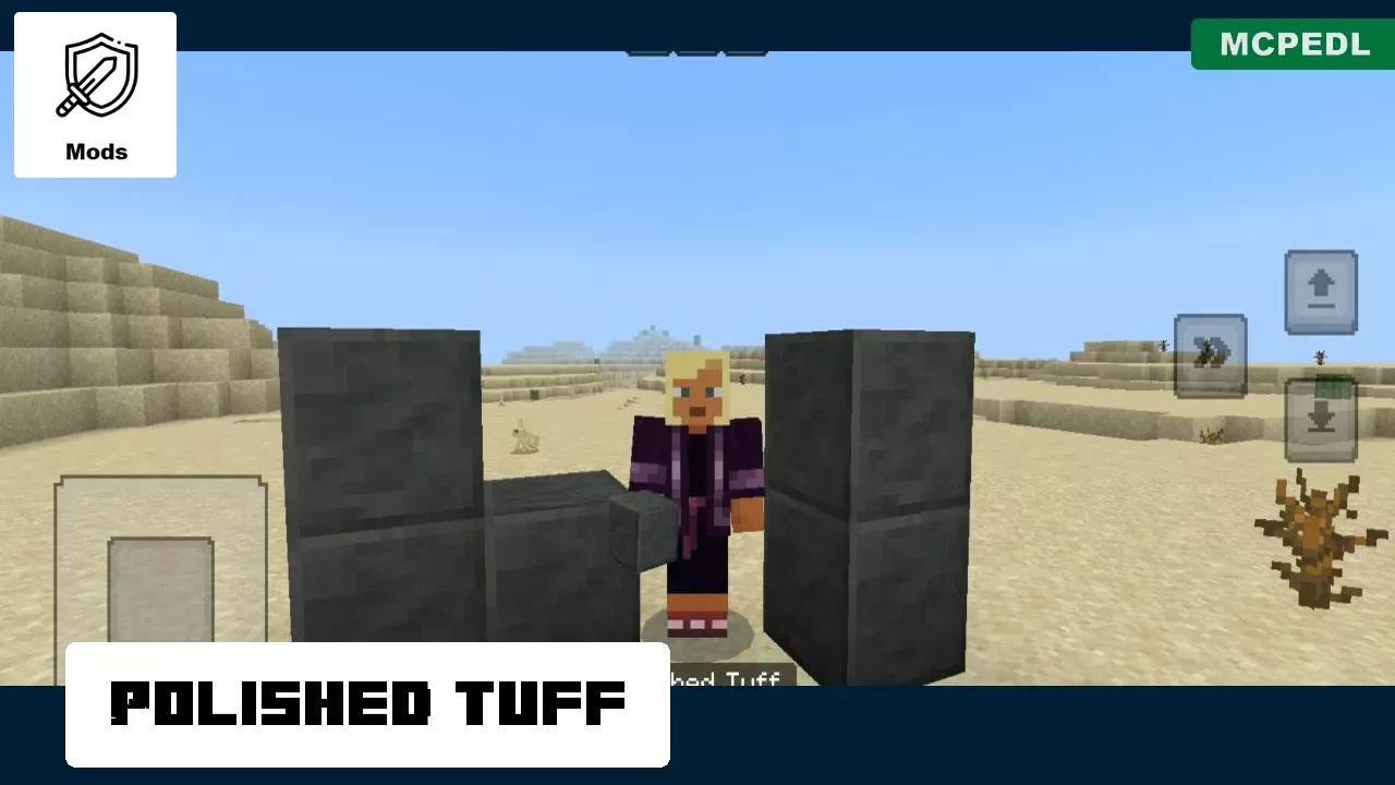 Tuff from Concept Trial Spawner Mod for Minecraft PE