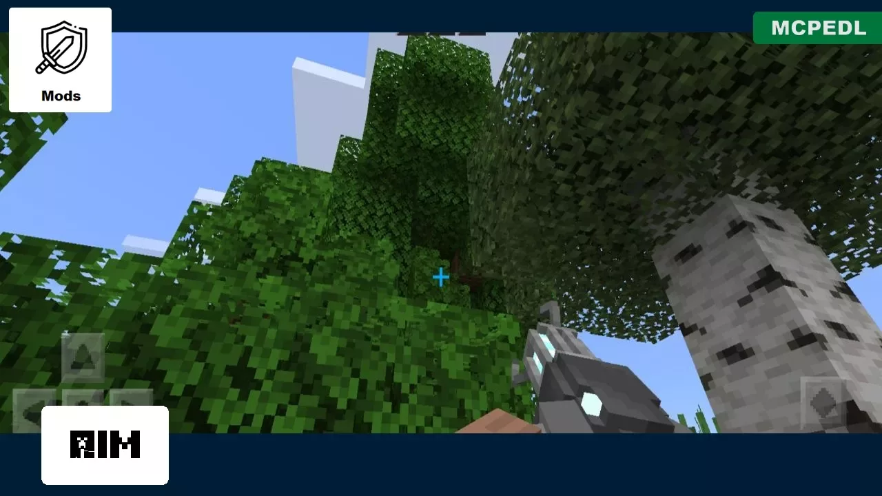 Aim from Gravity Gun Mod for Minecraft PE