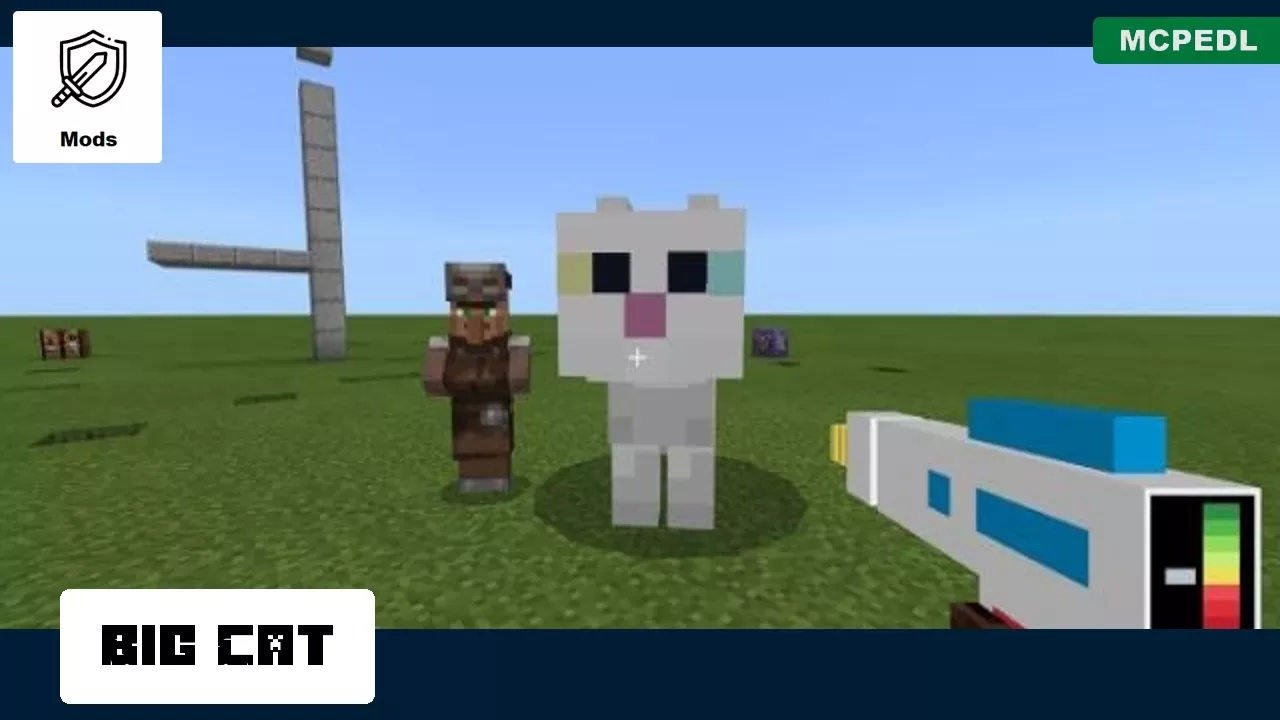 Big Cat from Recizer Gun Mod for Minecraft PE