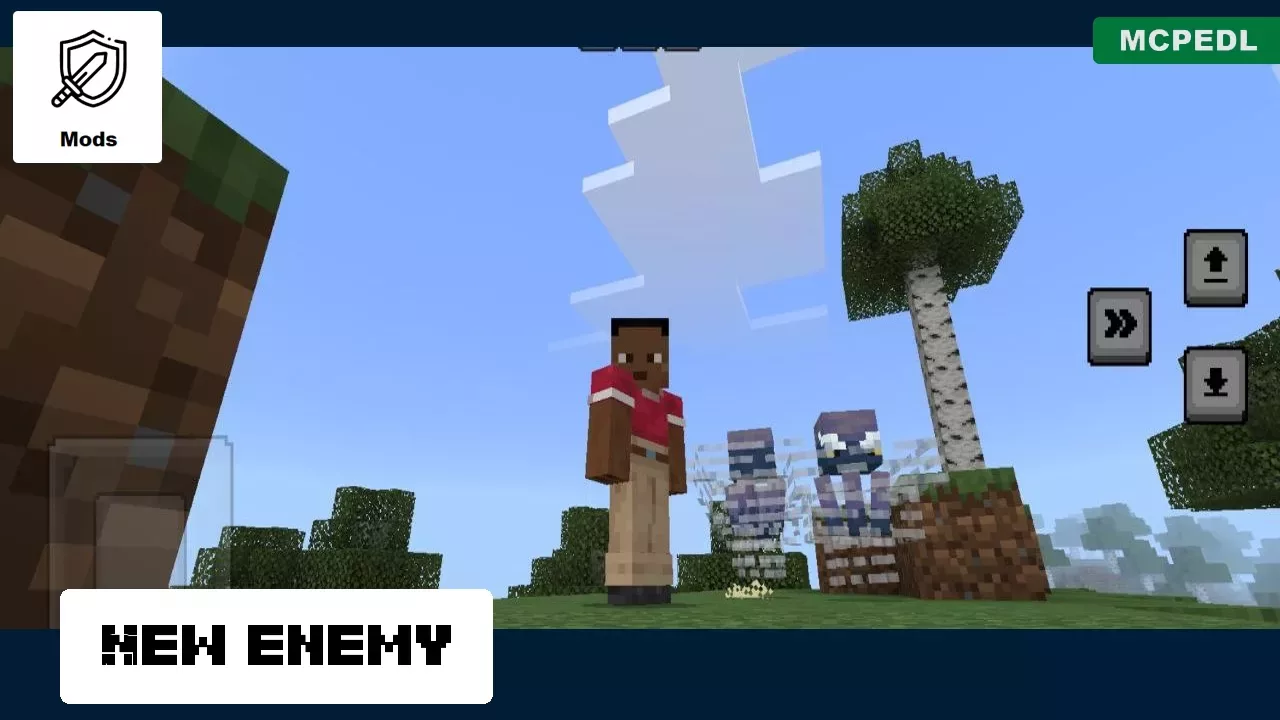 Enemy from Breeze Mod for Minecraft PE