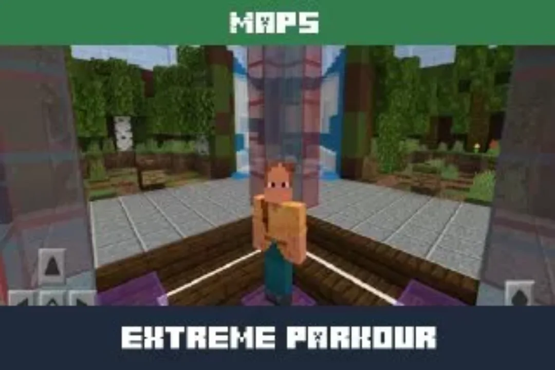 Extreme Parkour Map for Minecraft PE