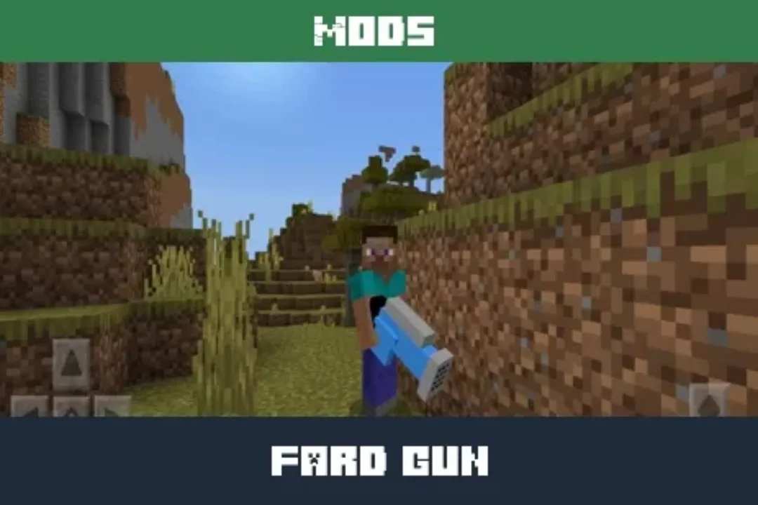 Fard Gun Mod for Minecraft PE