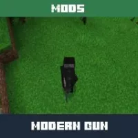 Modern Gun Mod for Minecraft PE