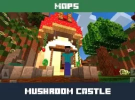 Mushroom Castle Map for Minecraft PE