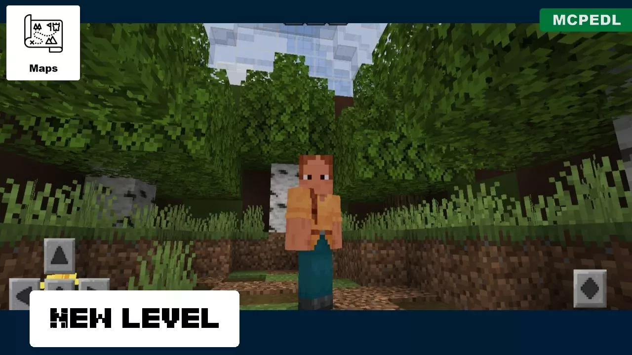 New Level from Extreme Parkour Map for Minecraft PE