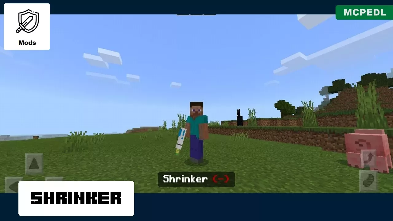 Shrinker from Recizer Gun Mod for Minecraft PE