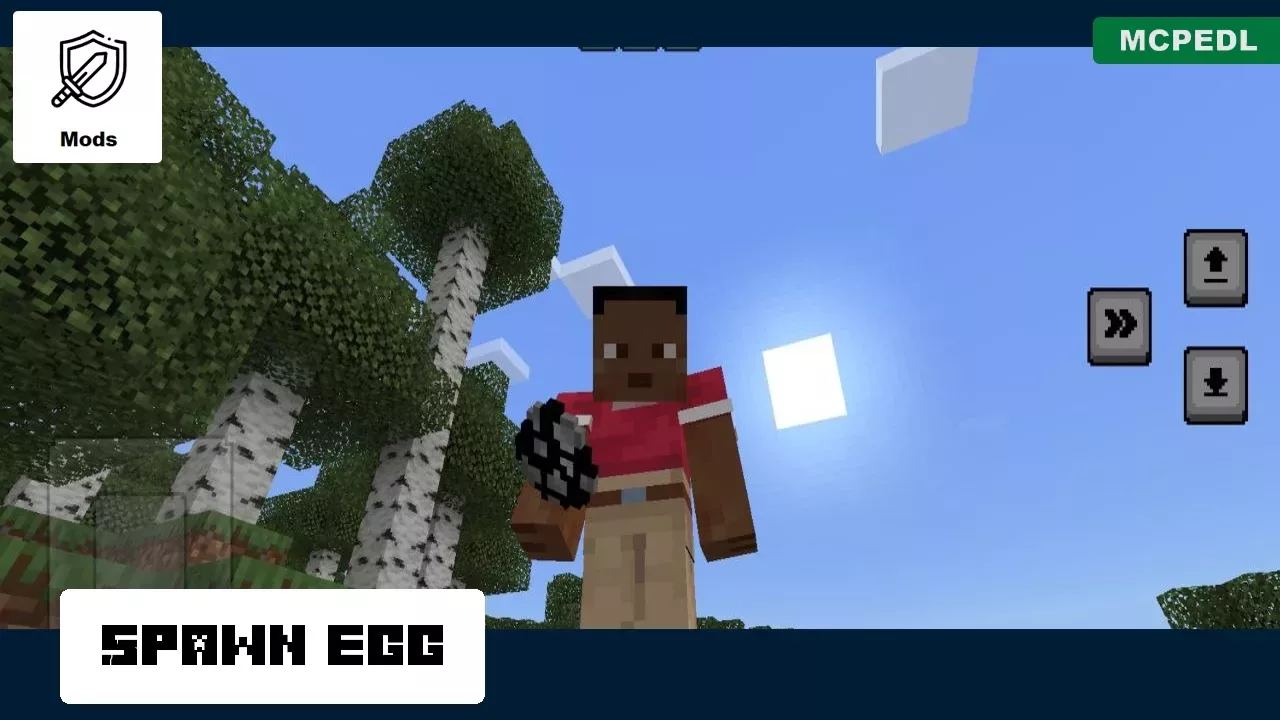 Spawn Egg from Breeze Mod for Minecraft PE