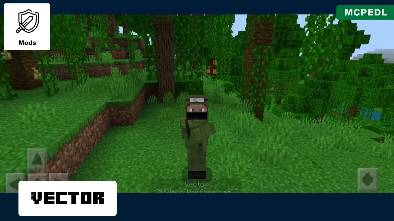 Vector from Modern Gun Mod for Minecraft PE